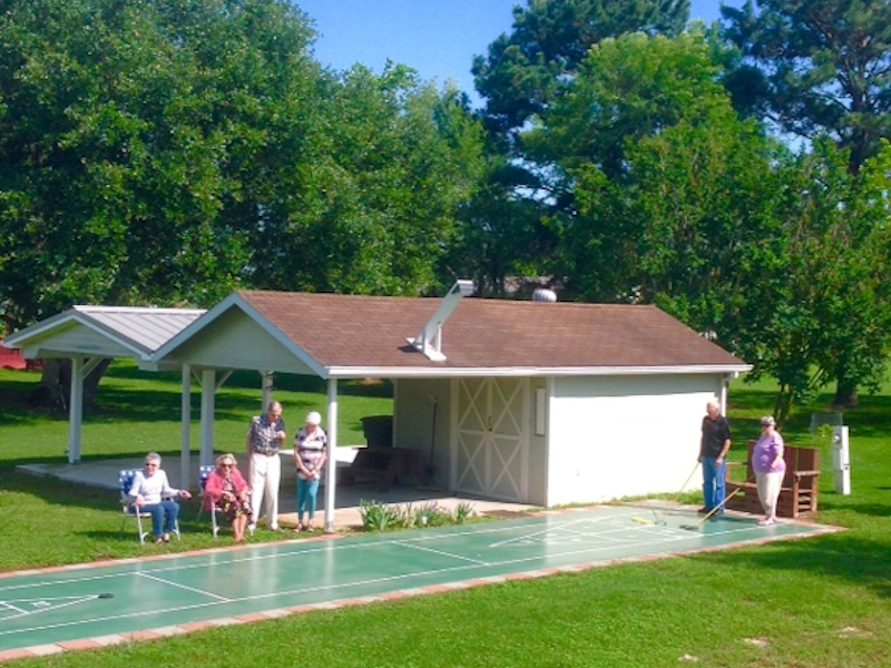 Shuffleboard Court