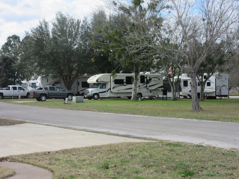 Picture of RV in lot driveway